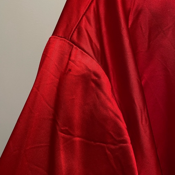 Jonathan Simkhai Satin Wrap Blouse - Picture 5 of 6